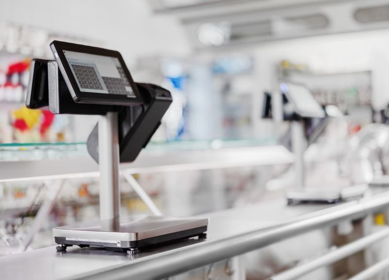 Bilancia Bizerba in ambiente retail